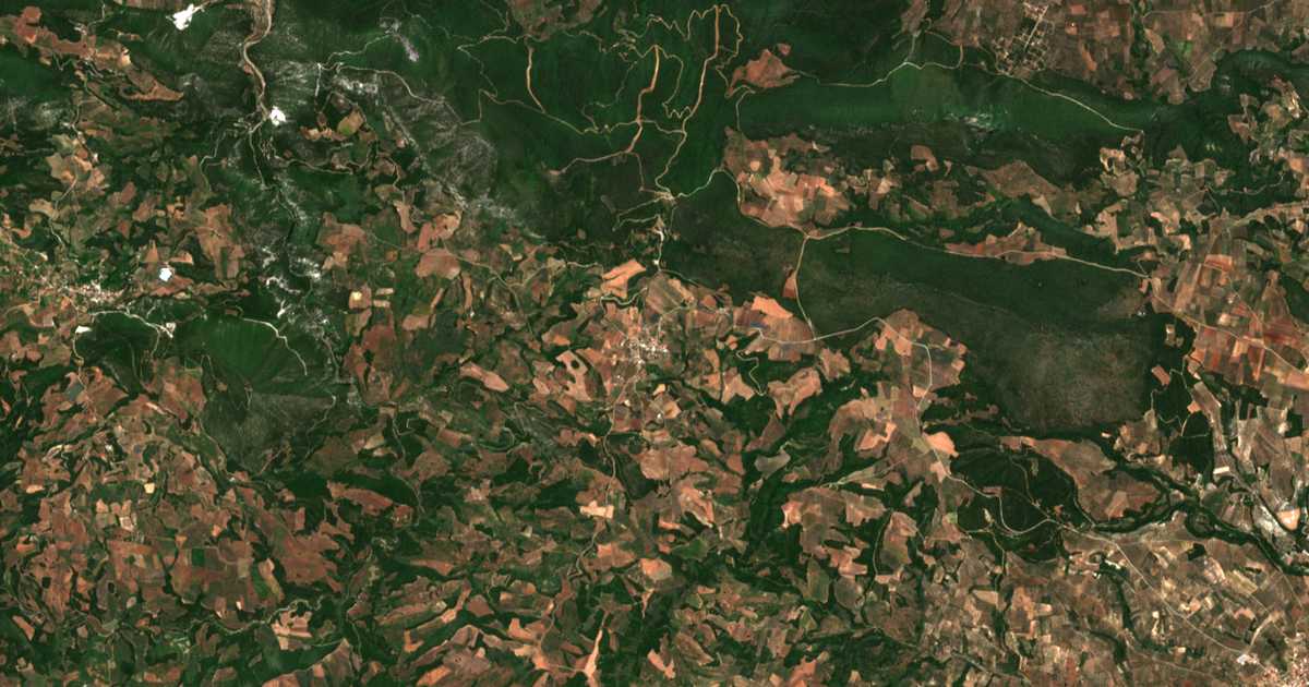 Сателитска карта на Goulémion