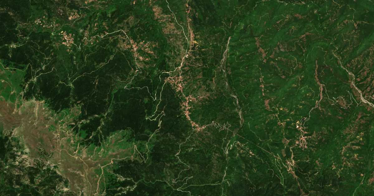 Сателитска карта на Gardíkion