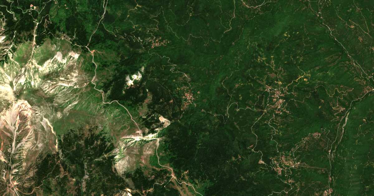 Сателитска карта на Mavrílon