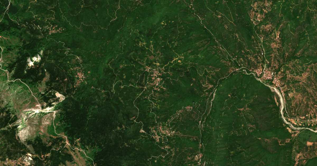 Сателитска карта на Merkáda
