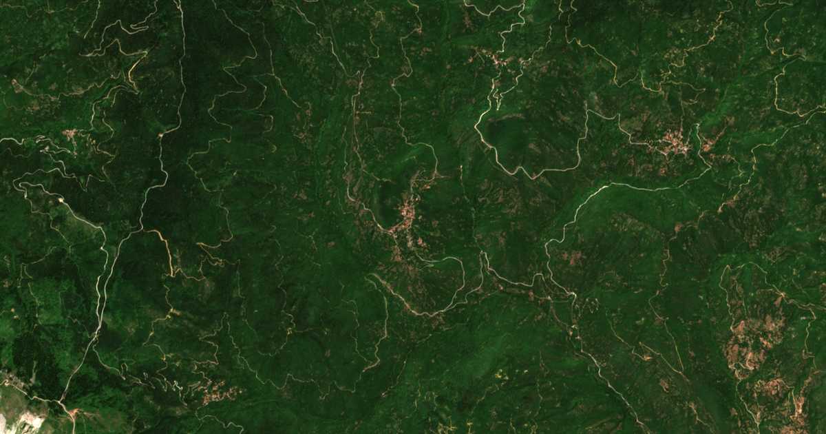 Сателитска карта на Palaiókastron