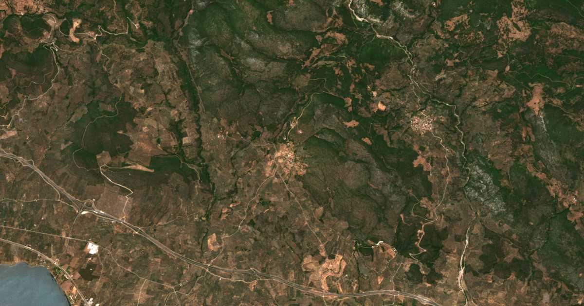 Сателитска карта на Ánydron