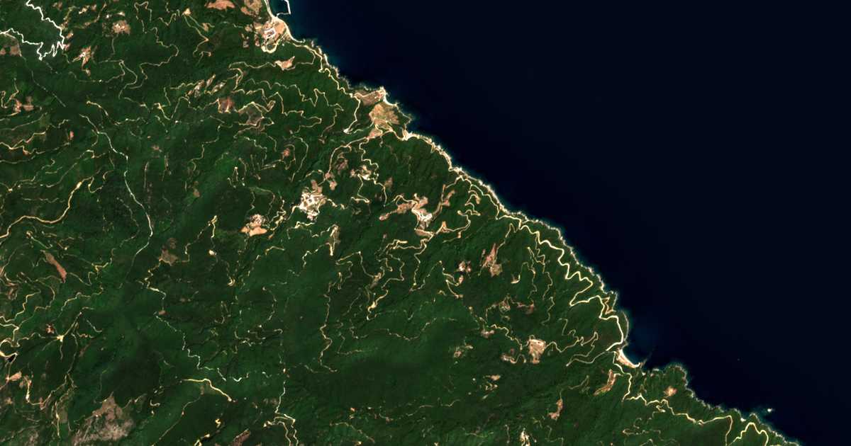 Сателитска карта на Moní Karakállou