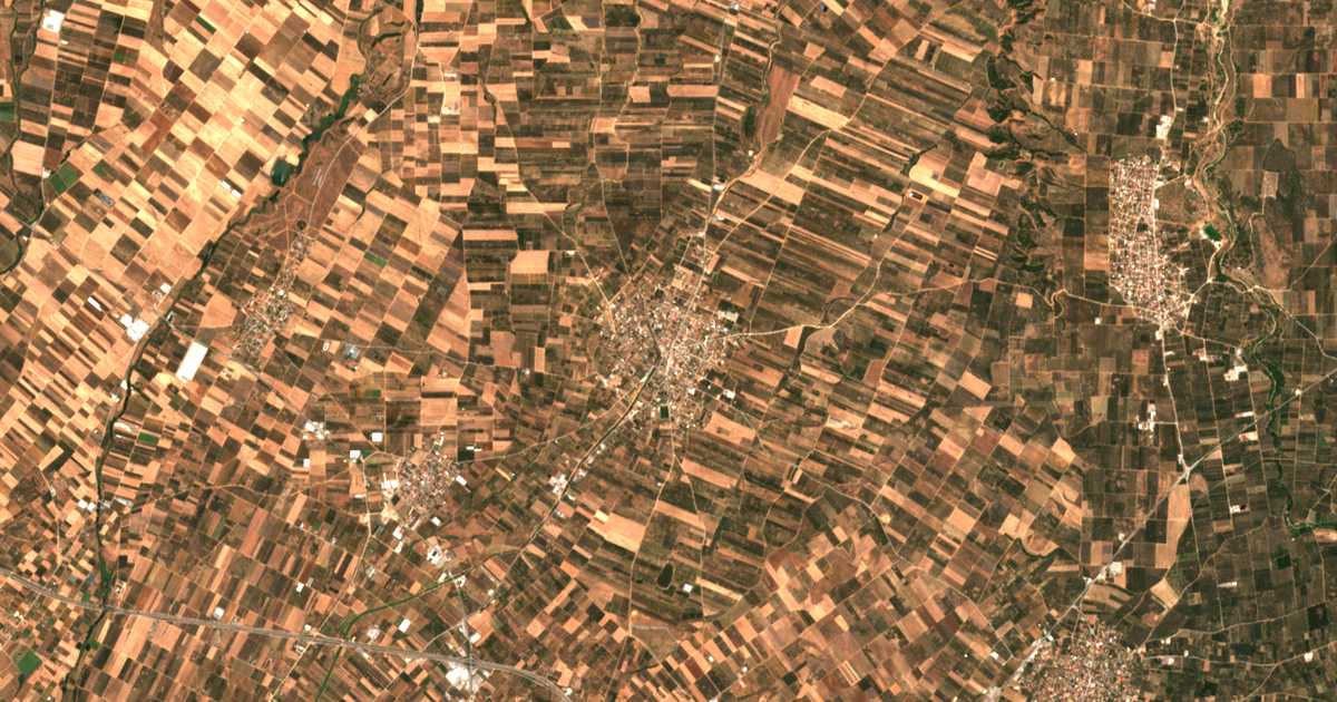 Сателитска карта на Портарија
