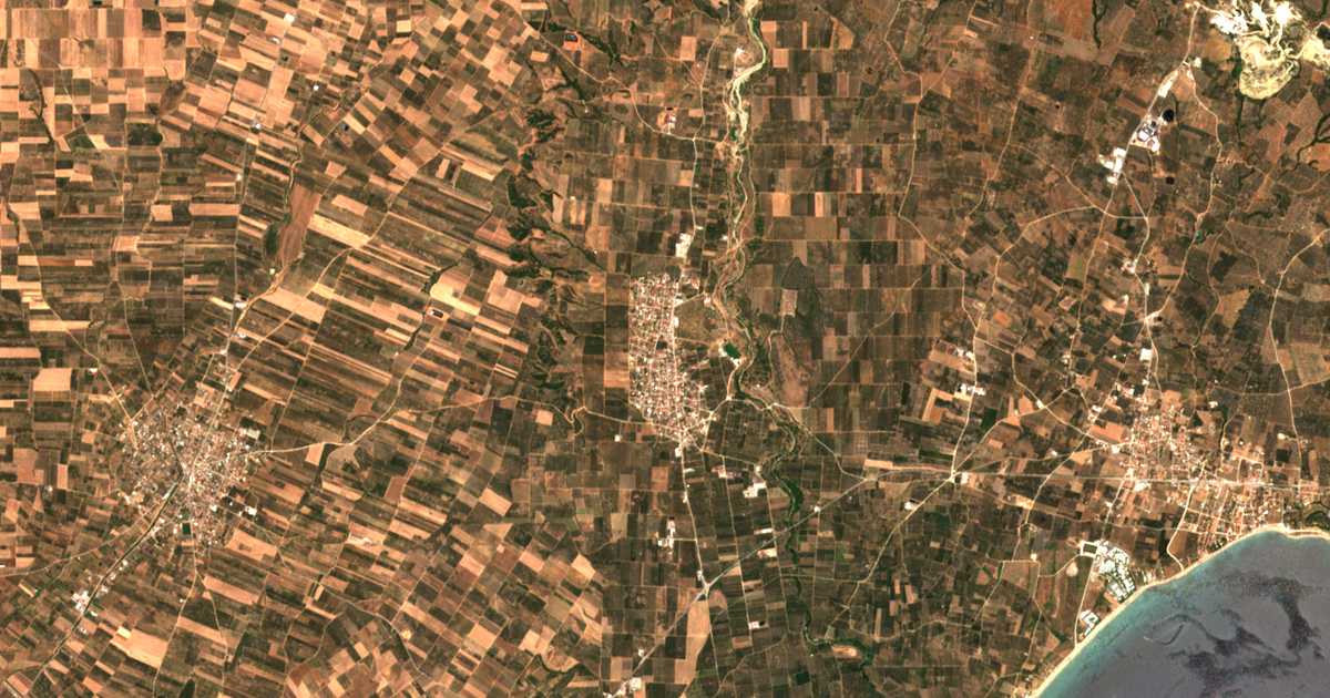Сателитска карта на Маријана