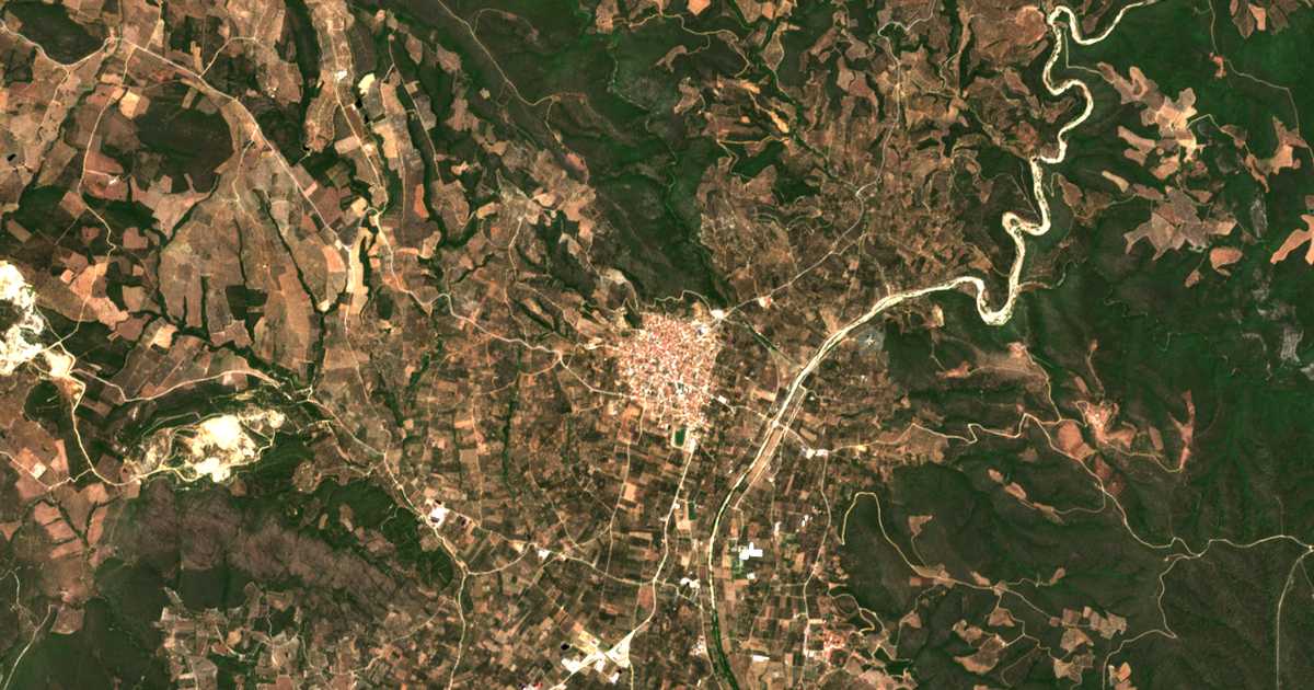 Сателитска карта на Румилја