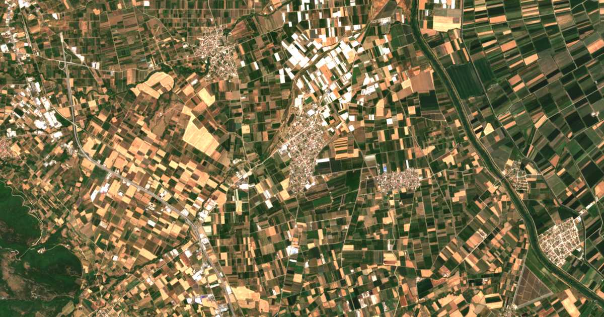 Сателитска карта на Јанчишта