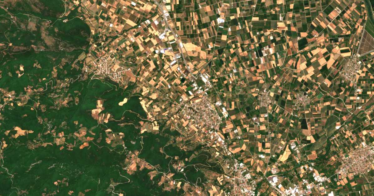 Сателитска карта на Агиос Николаос