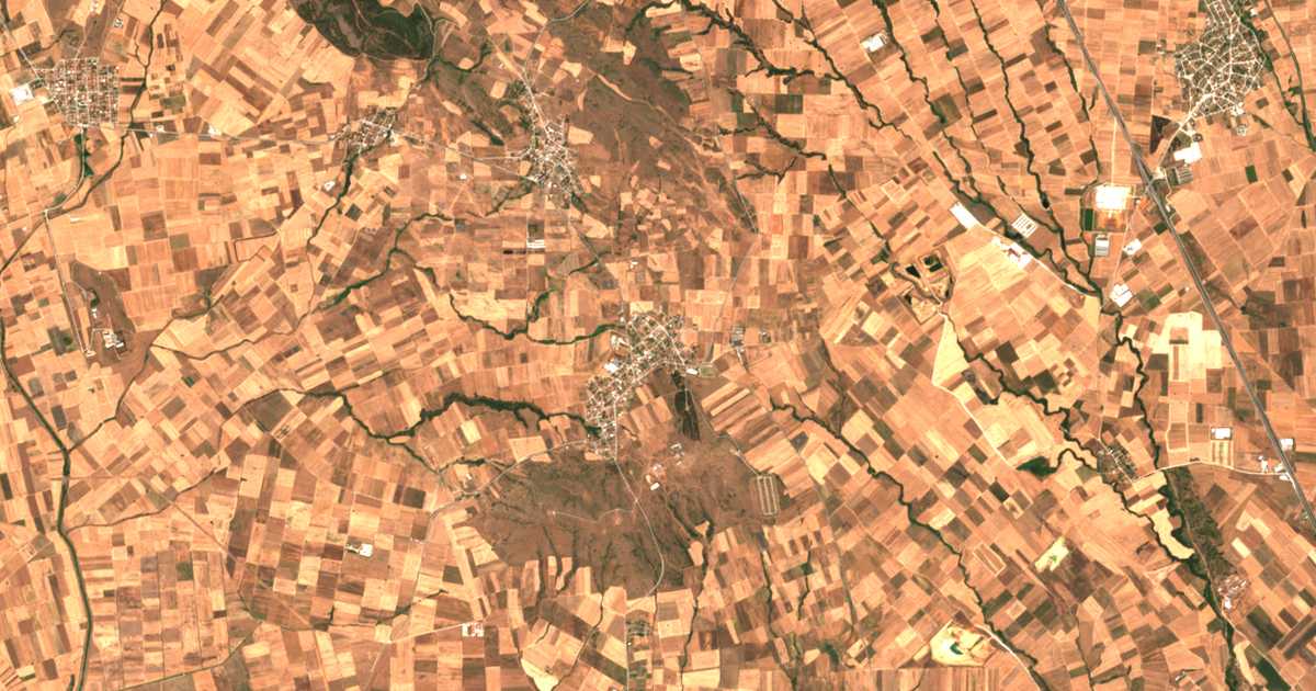 Сателитска карта на Кара Бунар