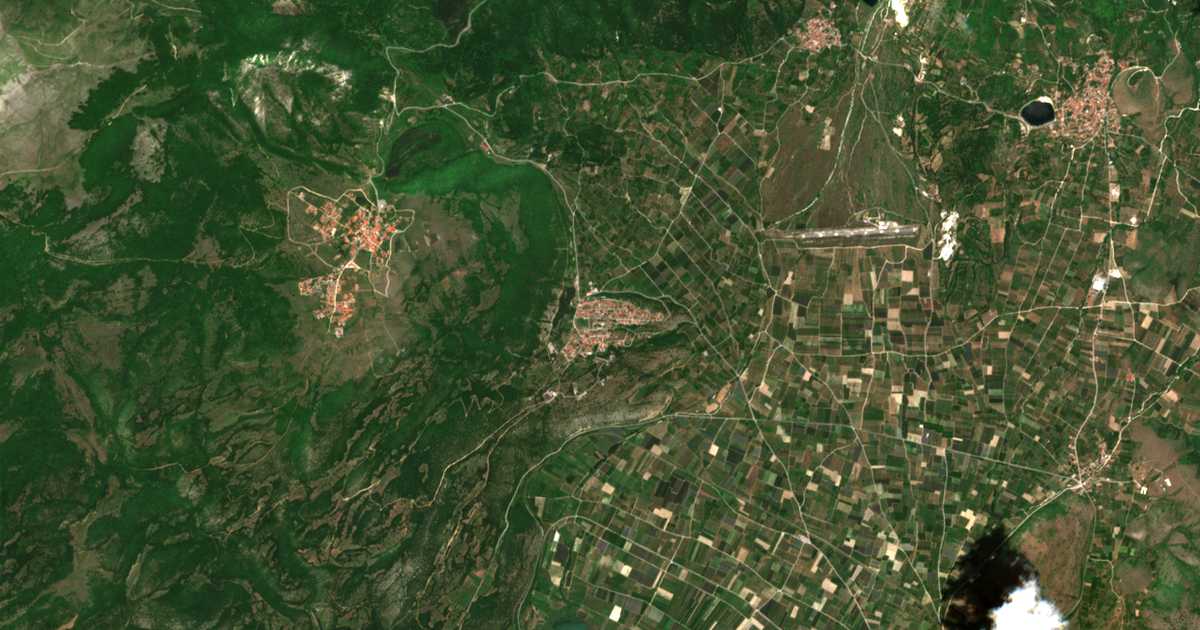 Сателитска карта на Нов Чеган