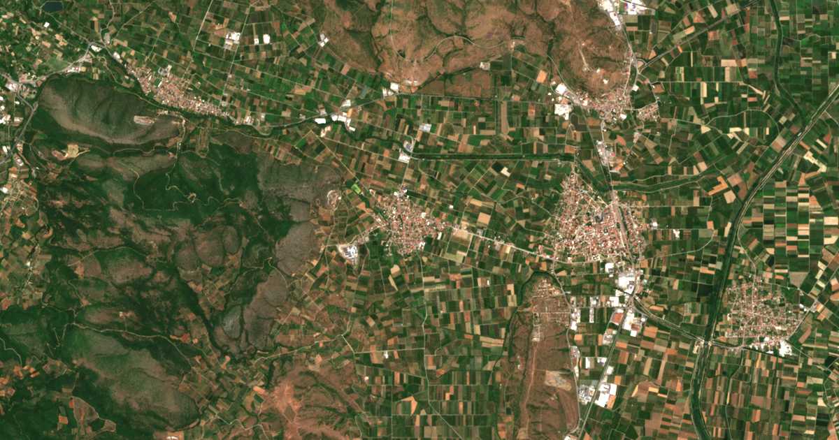 Сателитска карта на В’гени