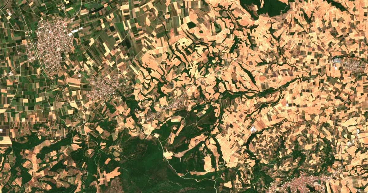 Сателитска карта на Волчишта