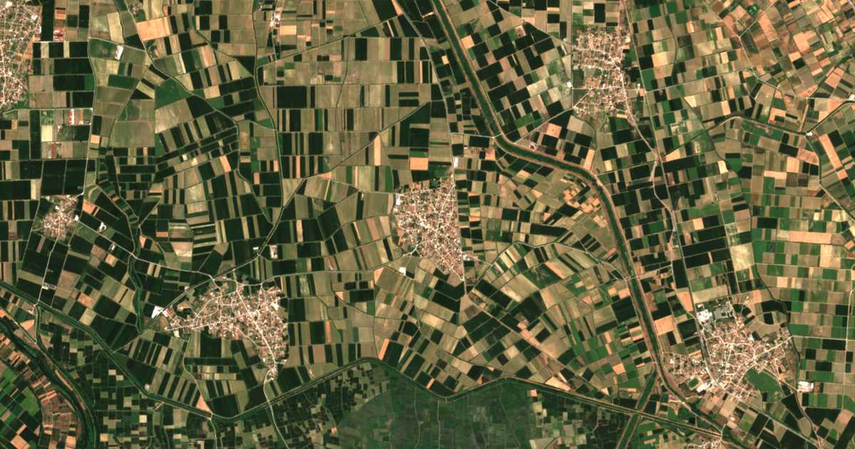 Сателитска карта на Кумлија