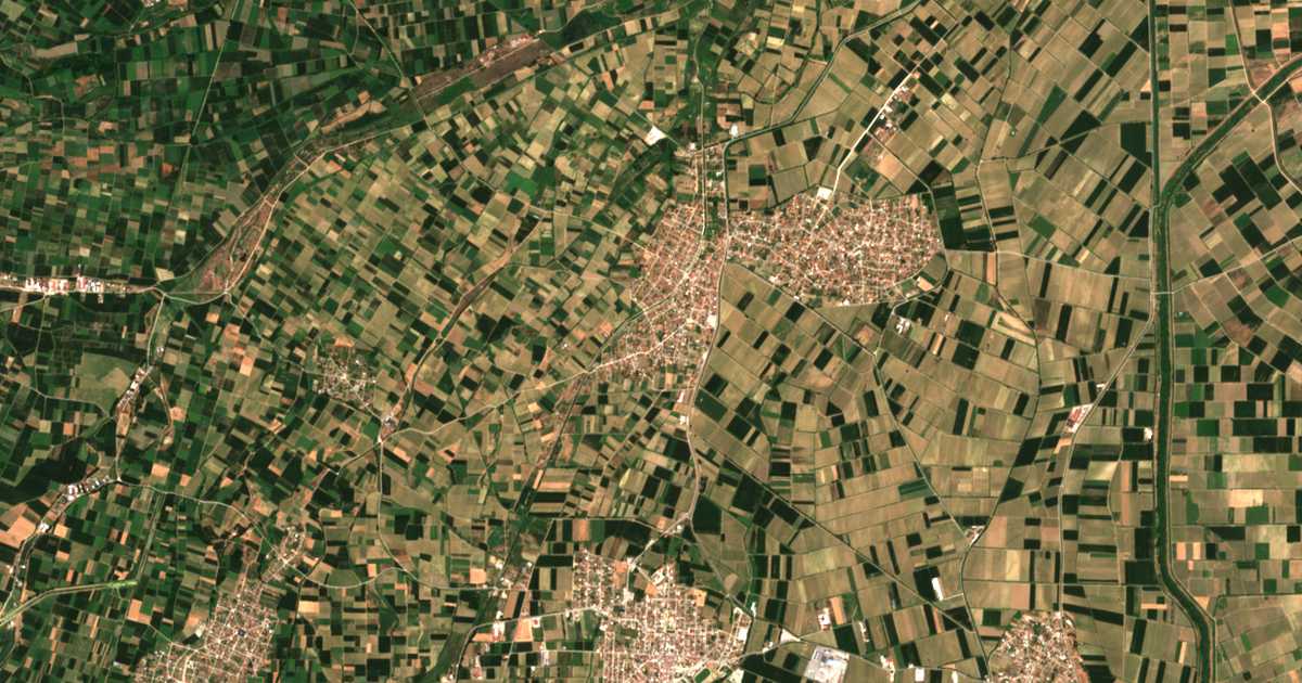 Сателитска карта на Ерниќој