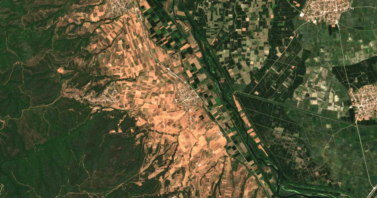 Сателитска карта на Драгош
