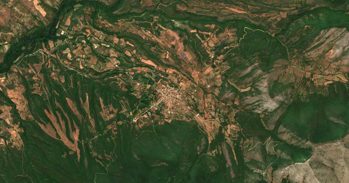 Сателитска карта на Сенгелово