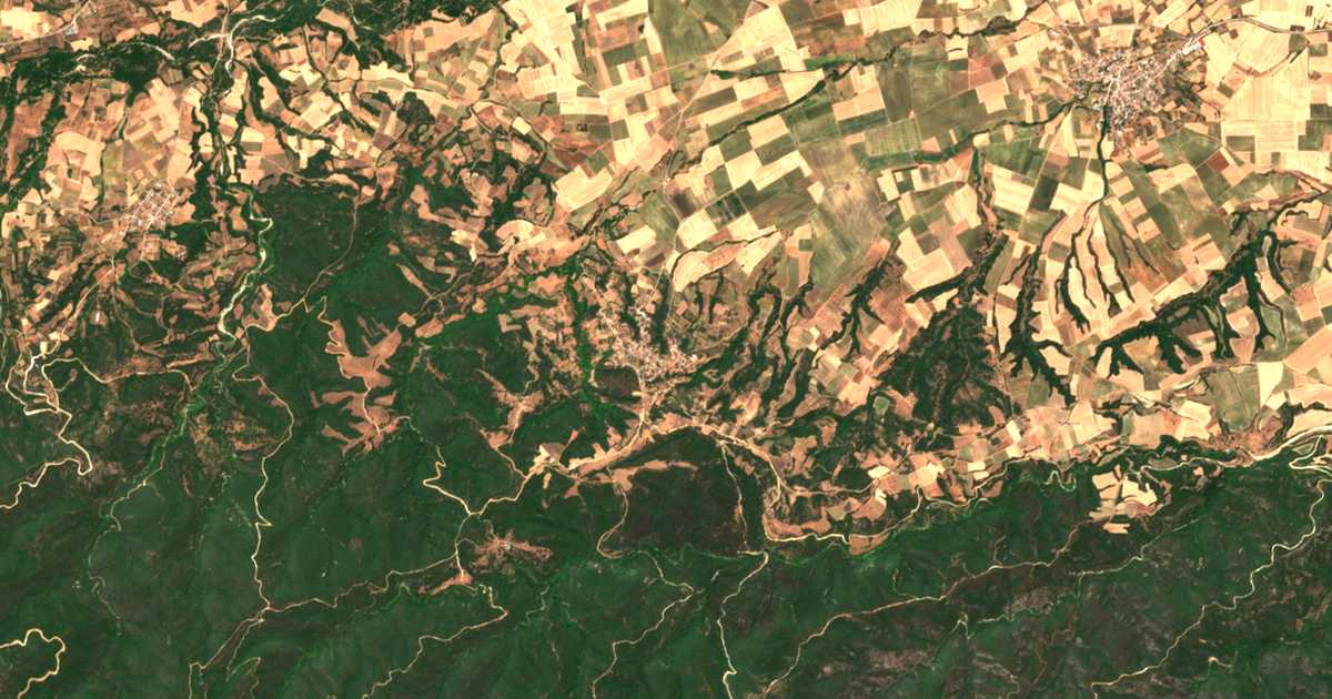 Сателитска карта на Гајдарохор