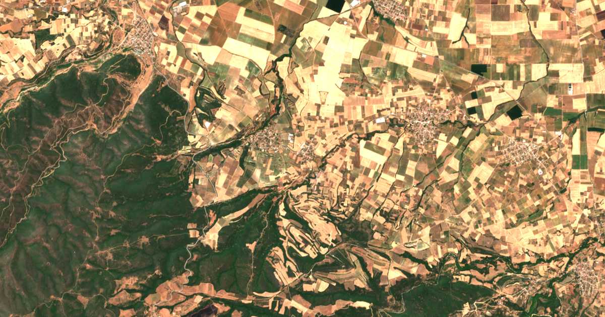 Сателитска карта на Жервохор