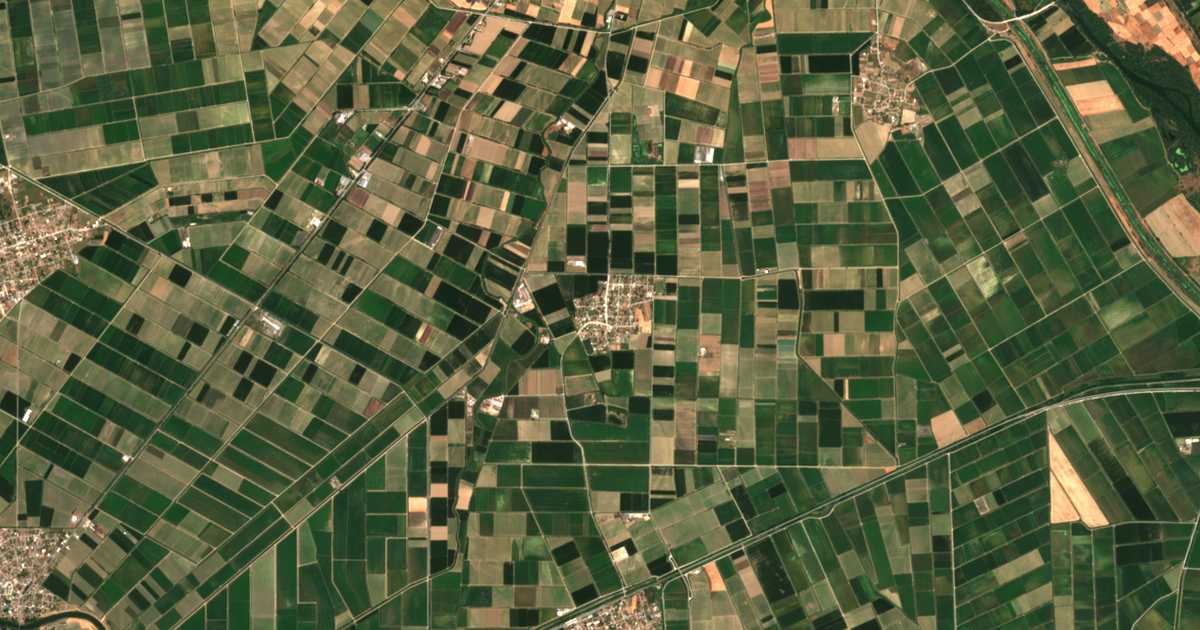 Сателитска карта на Чохалари