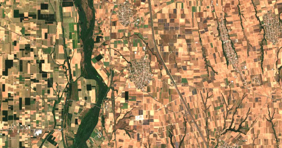Сателитска карта на Доганџиево