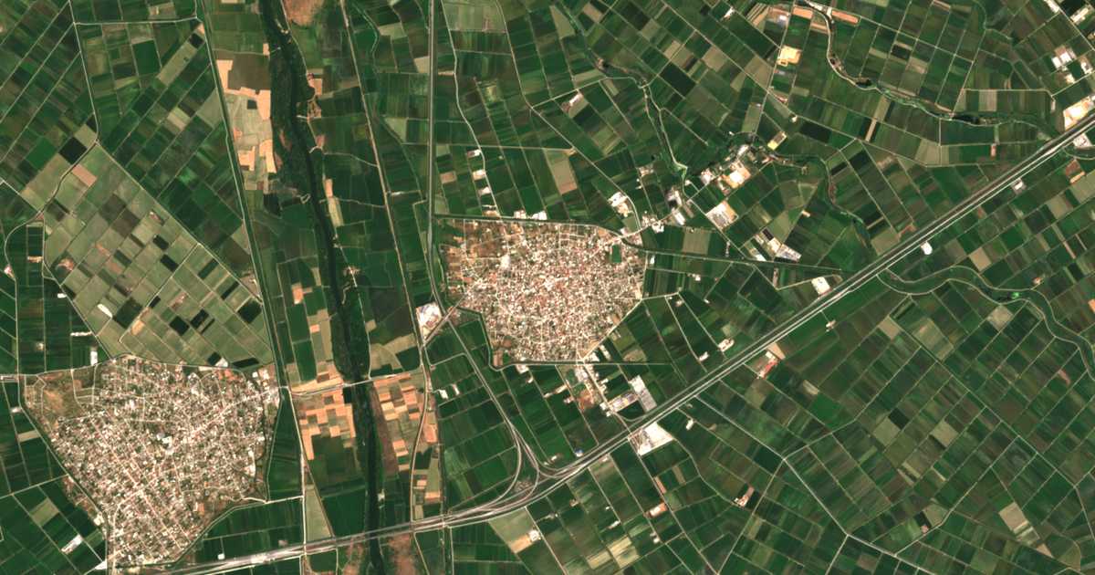 Сателитска карта на Кулакија