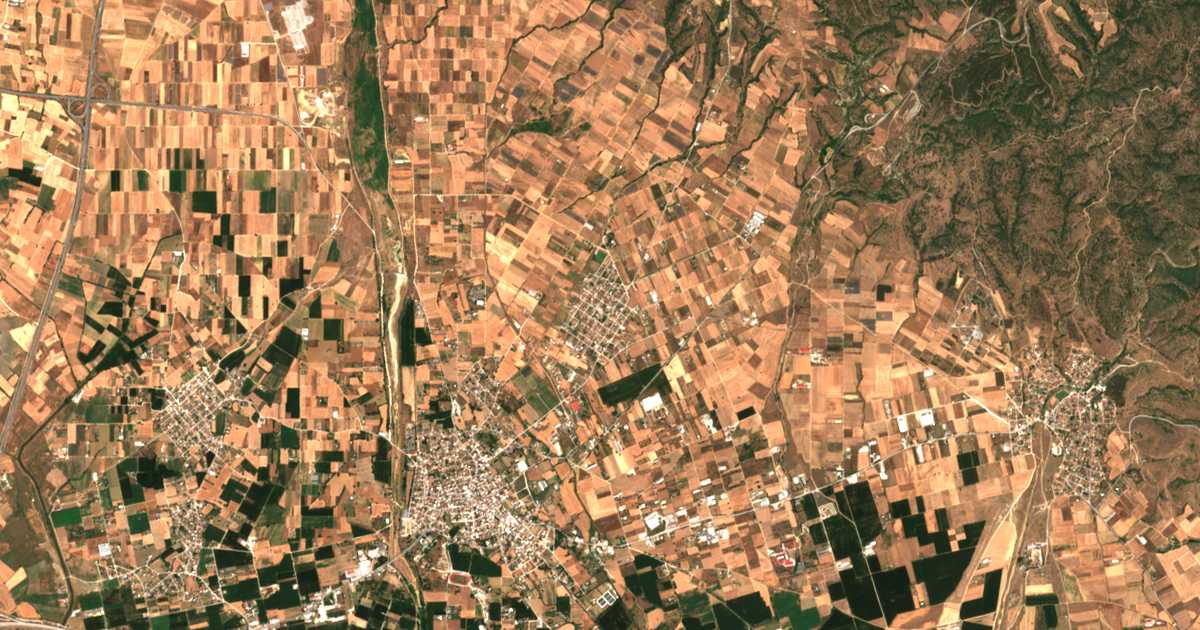 Сателитска карта на Саријар