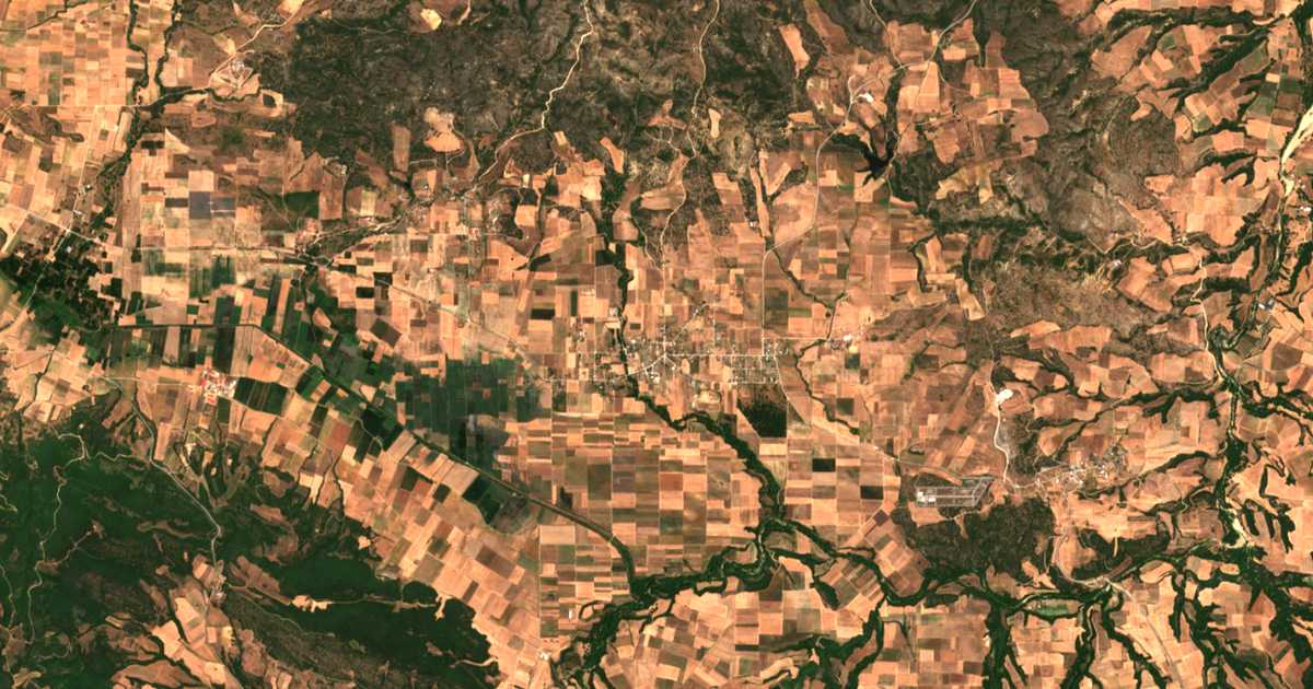 Сателитска карта на Кариѓол