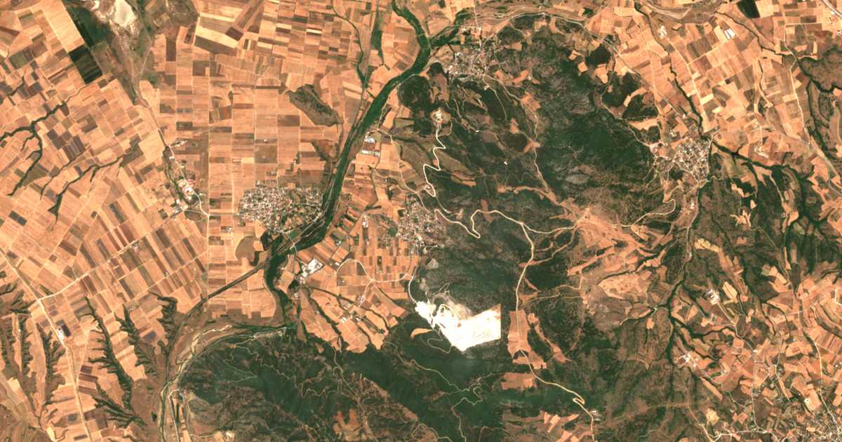 Сателитска карта на Џумаја