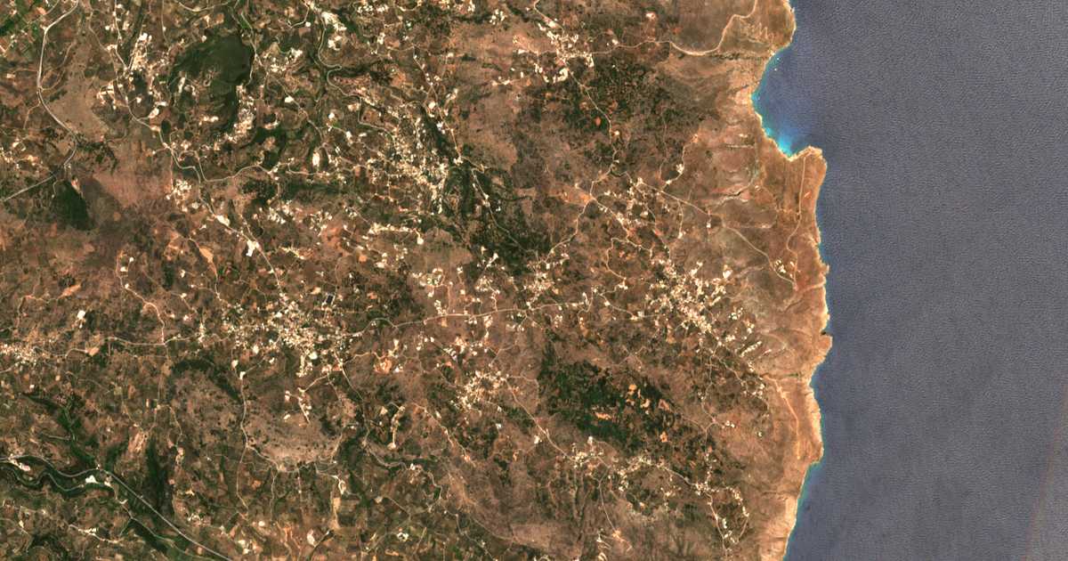 Сателитска карта на Xirostérnion