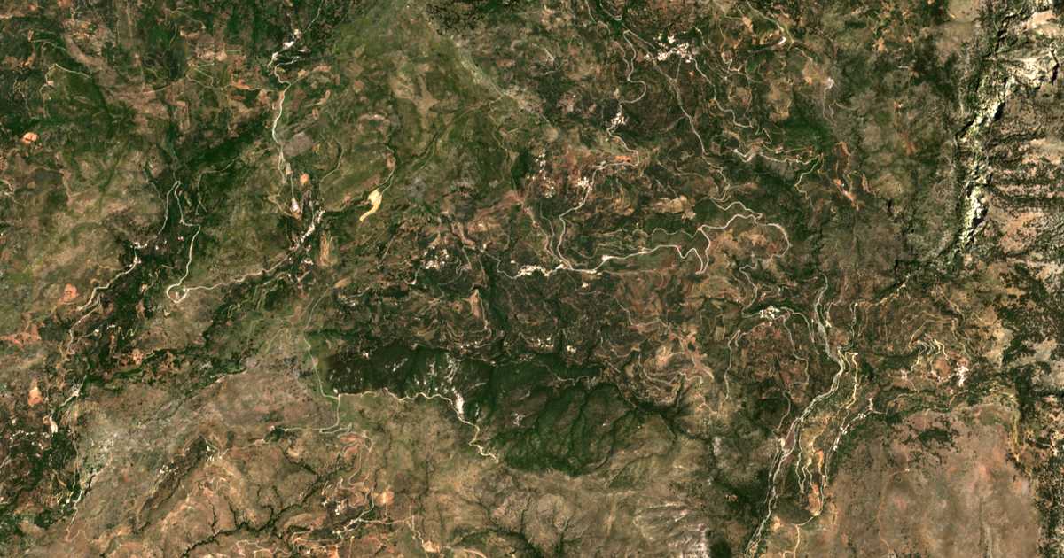 Сателитска карта на Rodovánion
