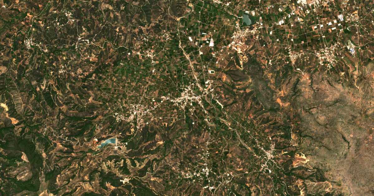 Сателитска карта на Alikianós
