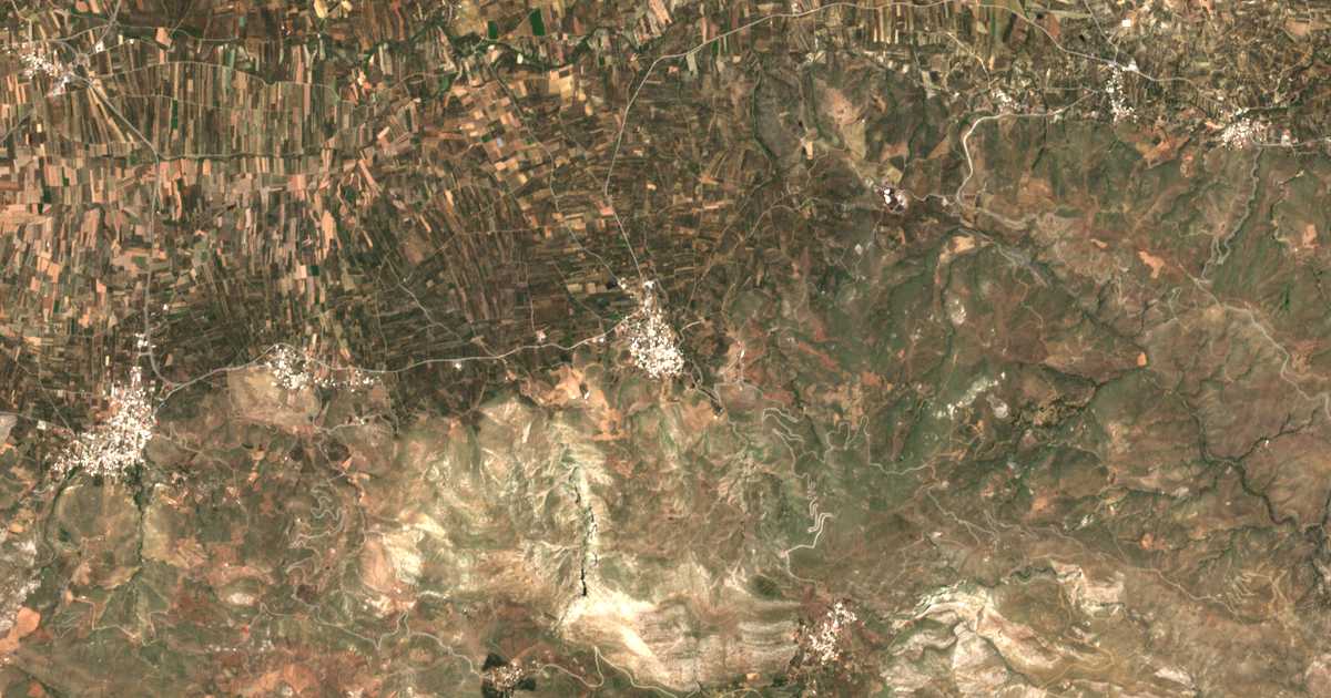 Сателитска карта на Mesochórion