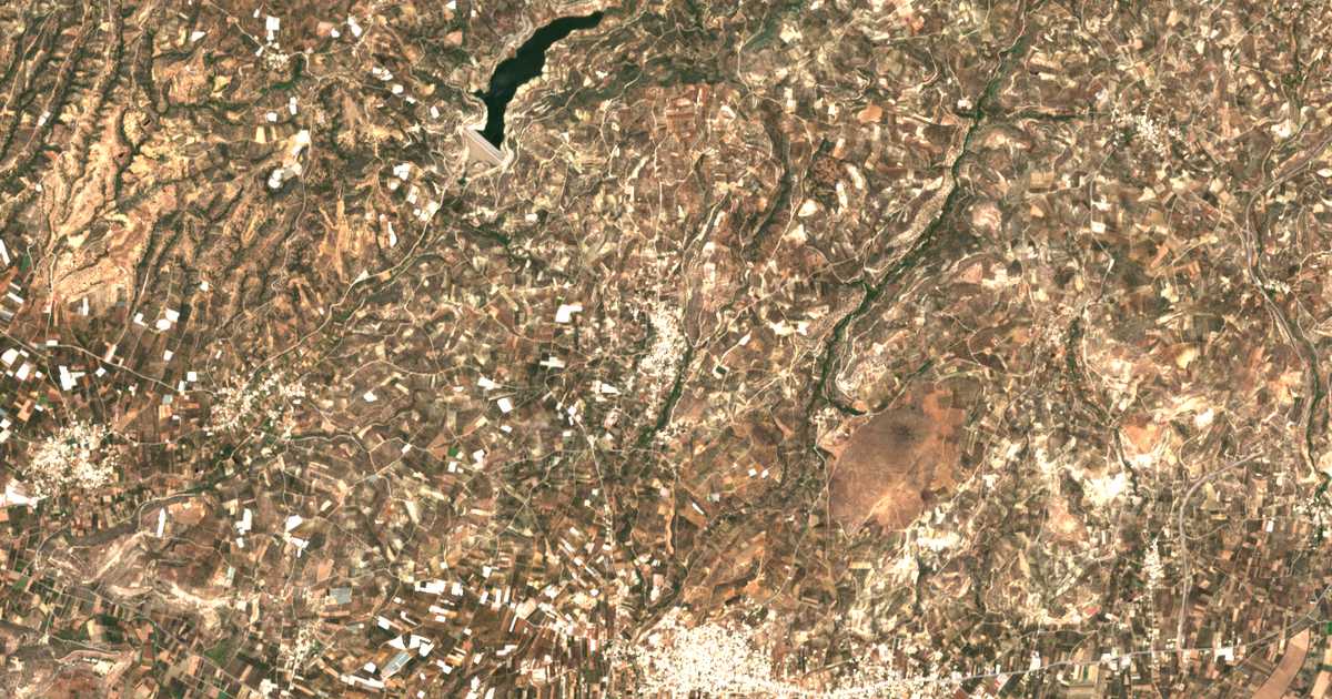 Сателитска карта на Galiá