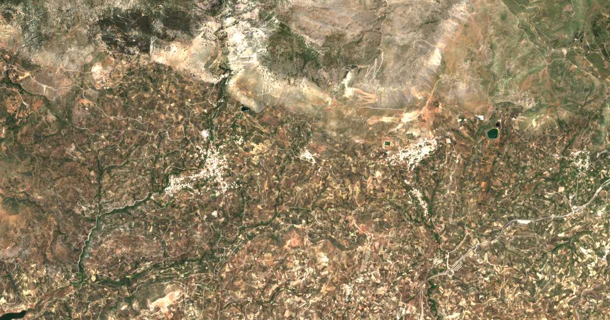 Сателитска карта на Nývritos