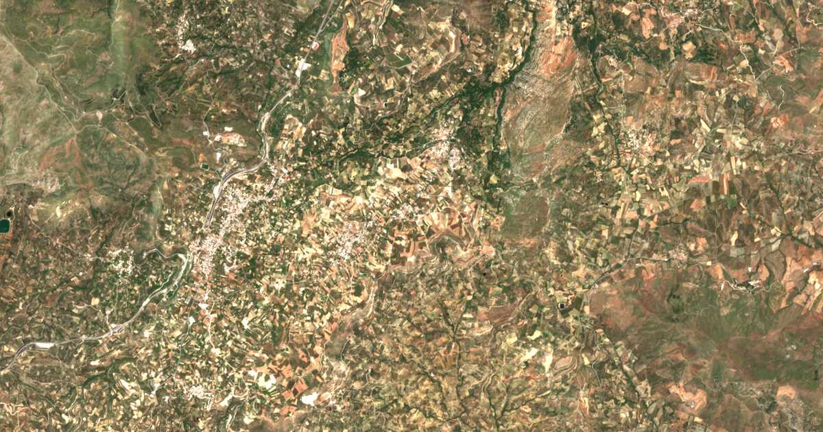 Сателитска карта на Prevelianá