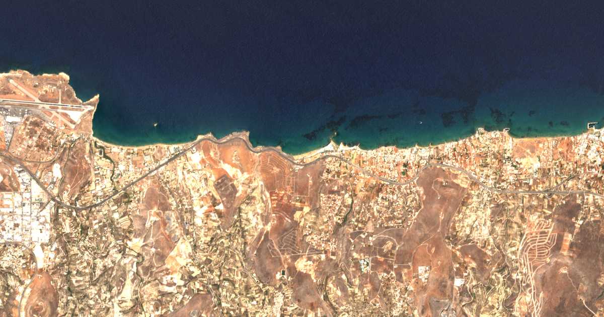 Сателитска карта на Stavroméno
