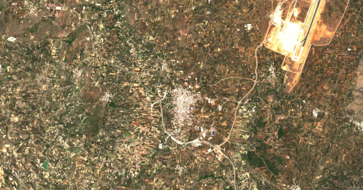 Сателитска карта на Arkalochórion