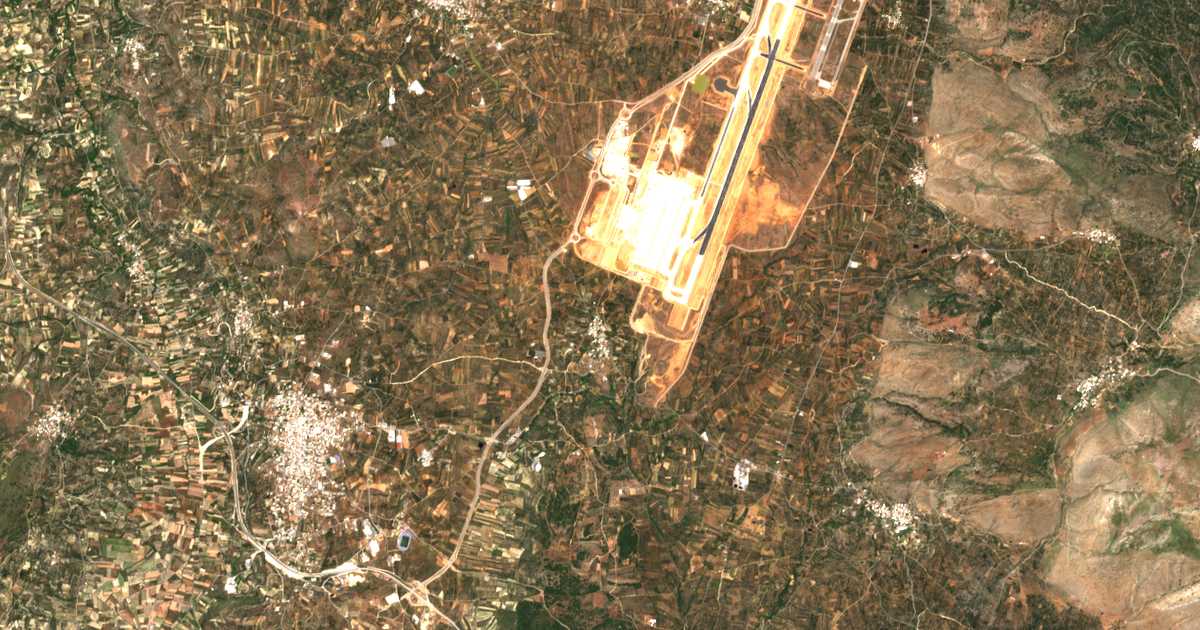 Сателитска карта на Roussochória