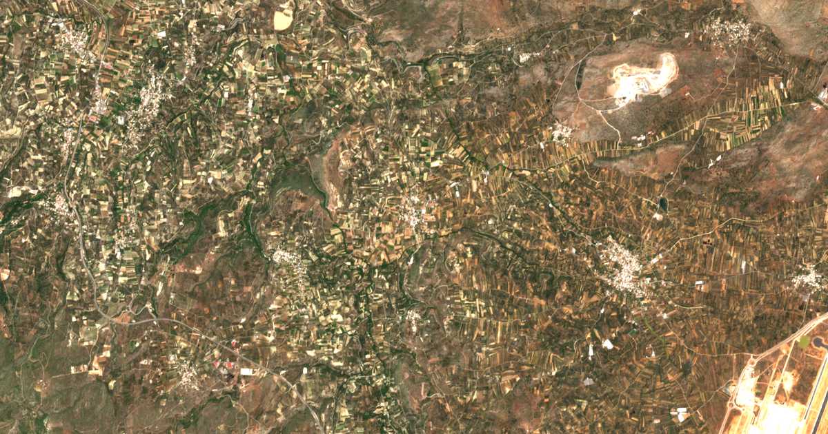 Сателитска карта на Vóni