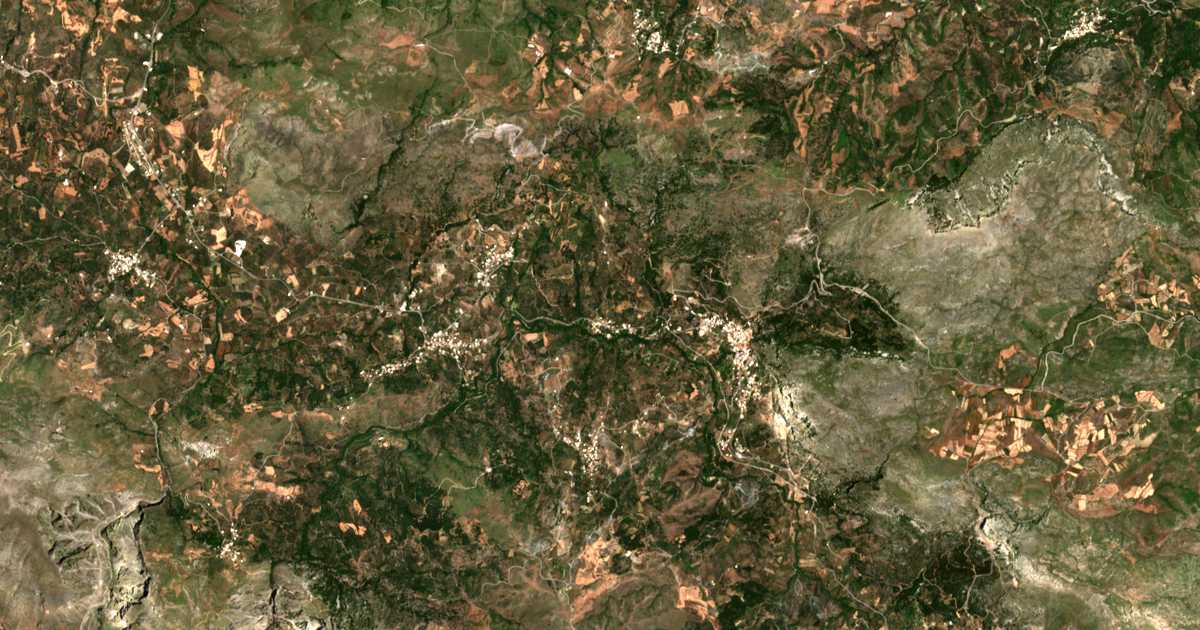 Сателитска карта на Darivianá