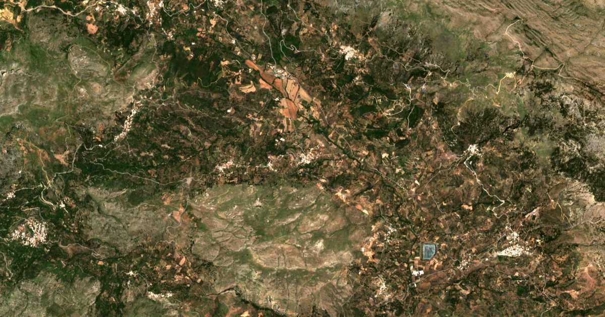 Сателитска карта на Monastirákion