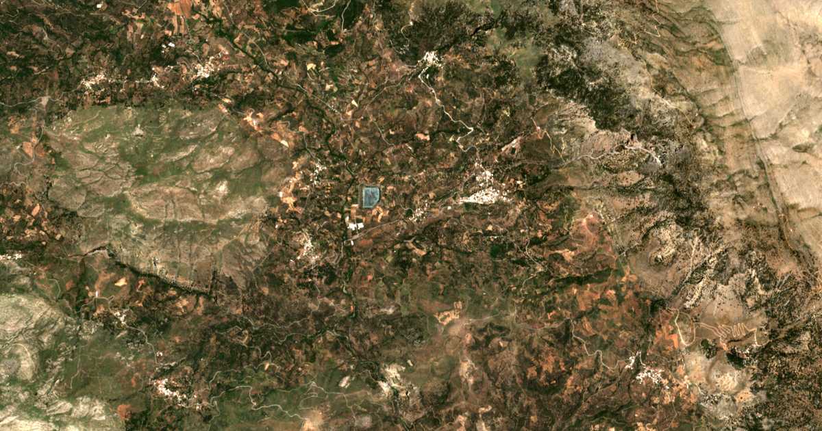 Сателитска карта на Vizárion