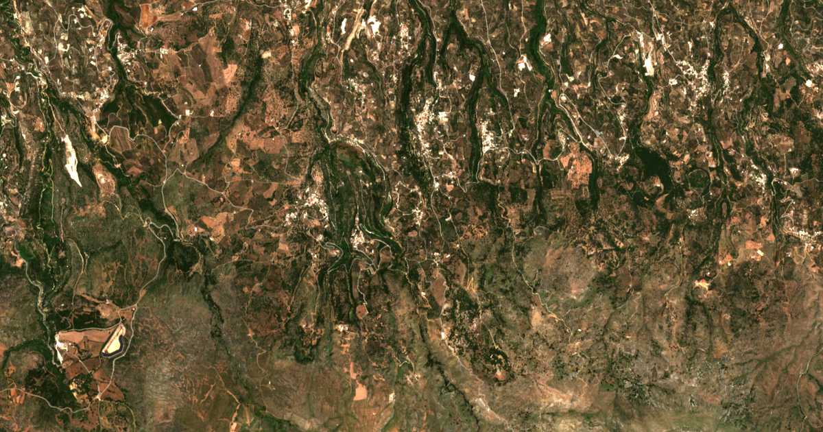 Сателитска карта на Áno Tripódon