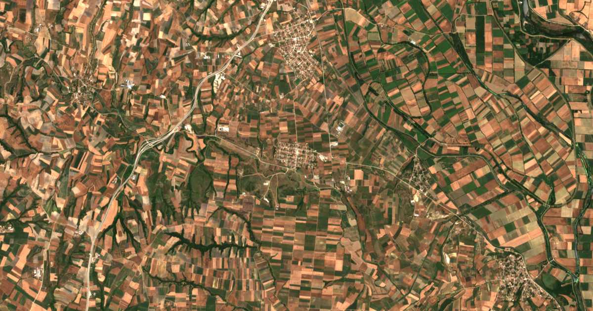 Сателитска карта на Asiménion