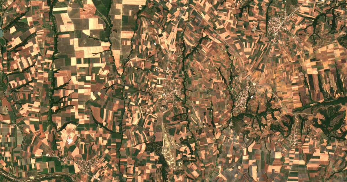 Сателитска карта на Sitochórion