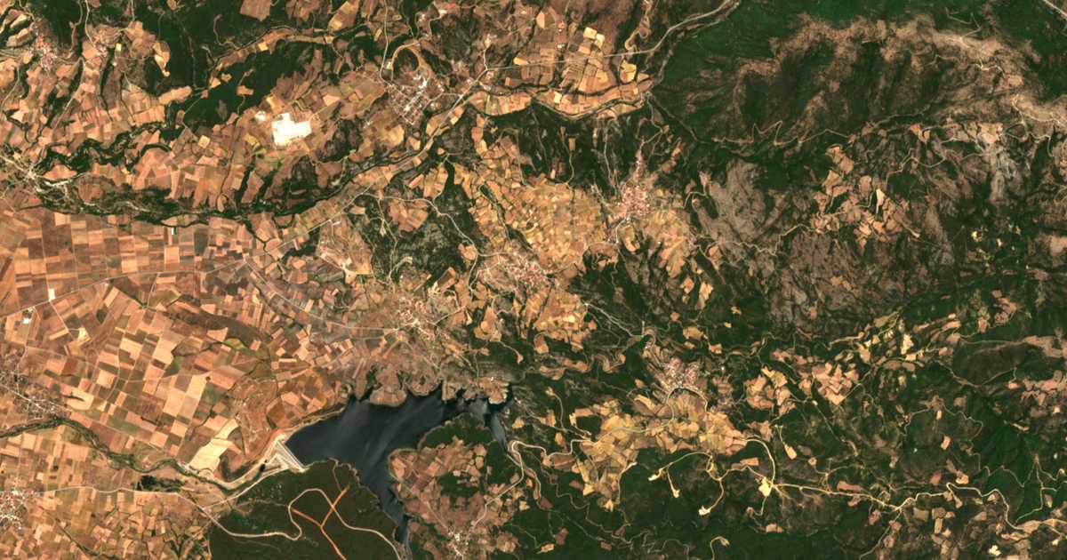 Сателитска карта на Agiochórion