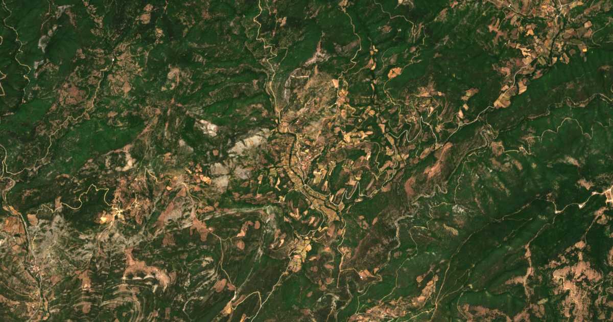 Сателитска карта на Drými