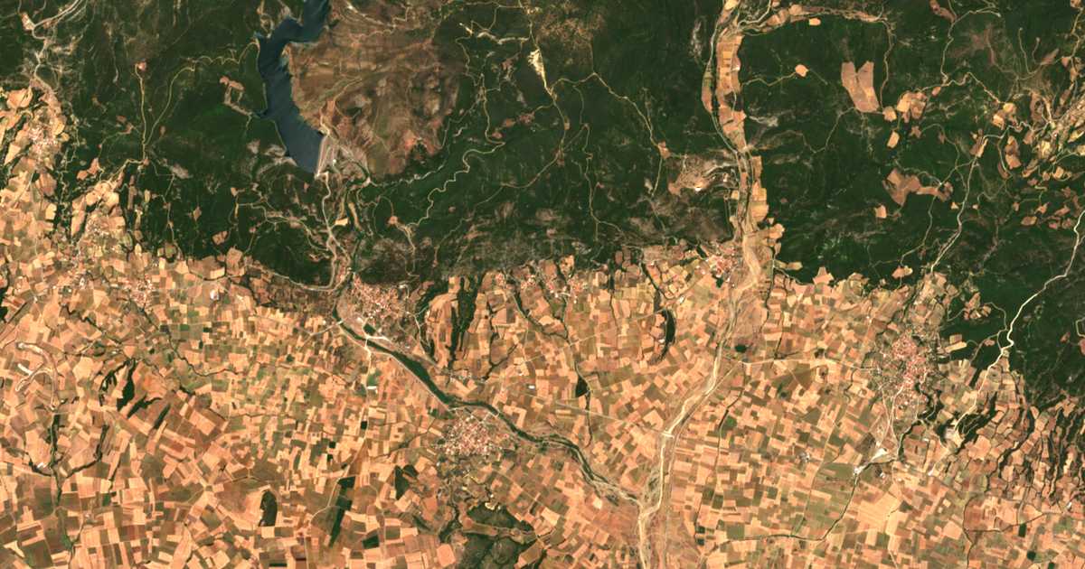 Сателитска карта на Omirikón