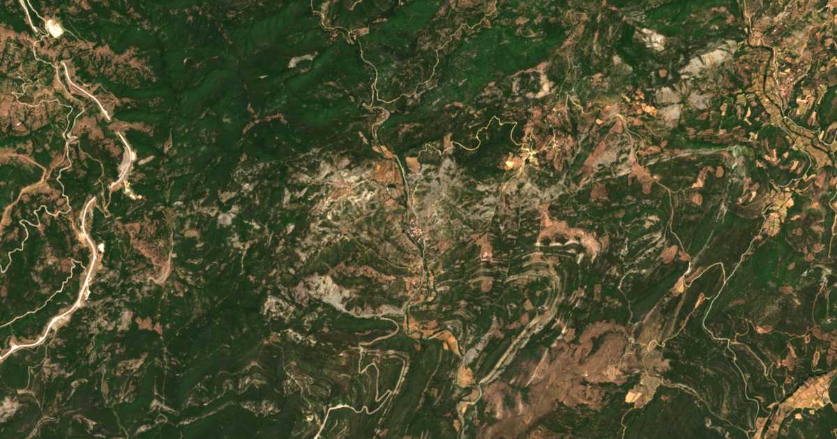 Сателитска карта на Patermá