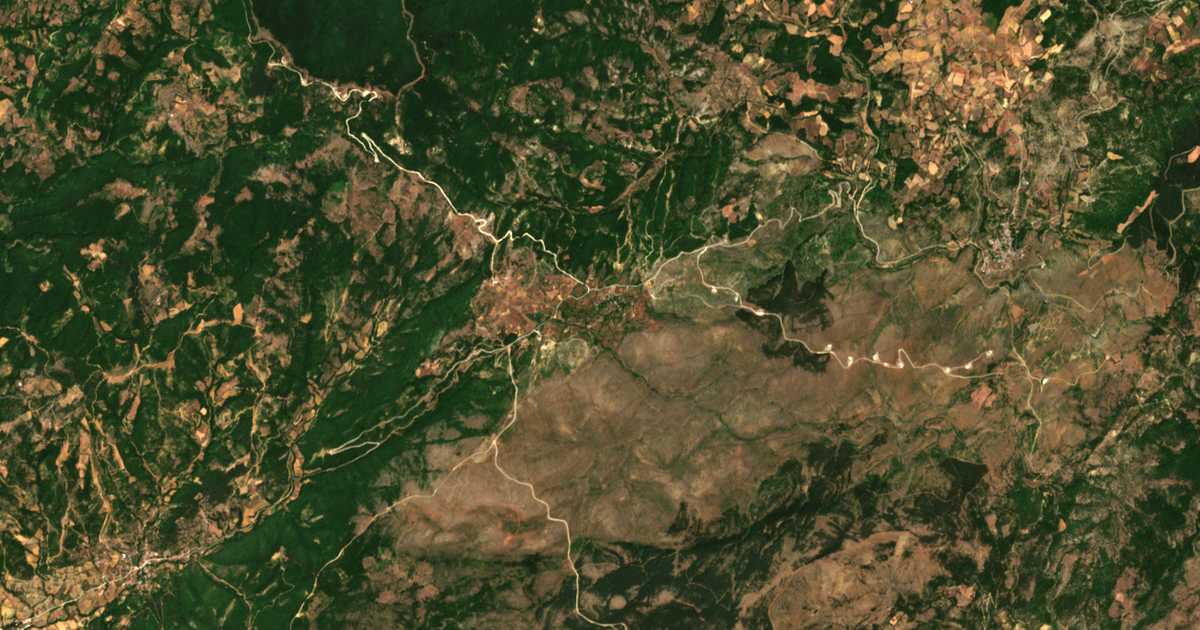 Сателитска карта на Smigáda